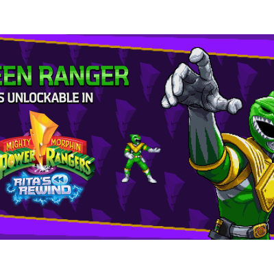 Tommy le Ranger Vert débloquable dans Mighty Morphin Power Rangers – Rita’s Rewind