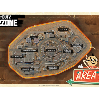 Nouvelle carte Résurgence Area 99 pour Warzone dans Black Ops 6