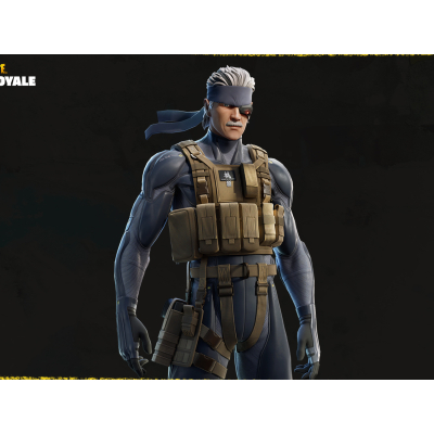 Solid Snake et Raiden s'invitent dans Fortnite