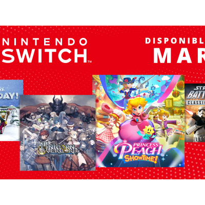 Récapitulatif des nouveautés de mars sur le Nintendo eShop