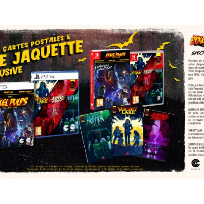 La collection Pixel Pulps débarque en édition spéciale sur Switch