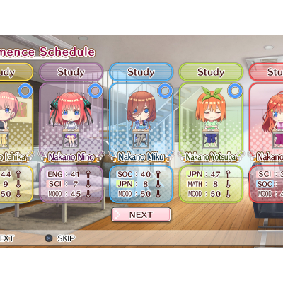 Les jeux The Quintessential Quintuplets débarquent le 23 mai