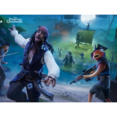 Fortnite accueille Pirates des Caraïbes avec la mise à jour Voiles Maudites