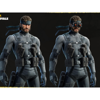 Solid Snake et Raiden s'invitent dans Fortnite