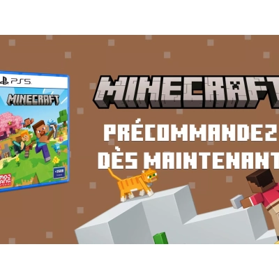 Minecraft débarque en version native sur PS5 avec une édition physique