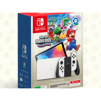 Nouveau bundle Switch OLED avec Super Mario Bros. Wonder en Australie