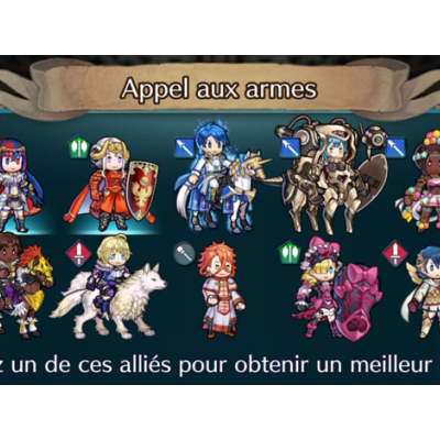 Fire Emblem Heroes 8.10.0 : Nouveautés et changements