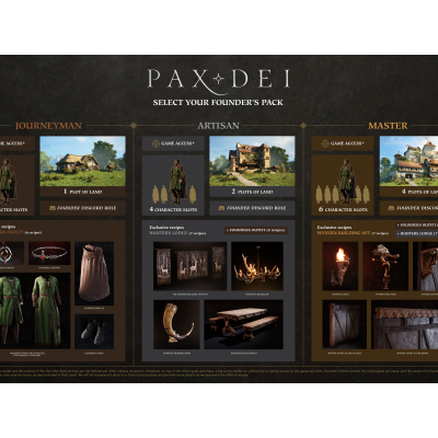 Pax Dei en accès anticipé sur PC dès le 18 juin