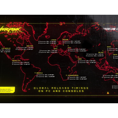 Cyberpunk 2077 : Heure de disponibilité du DLC Phantom Liberty