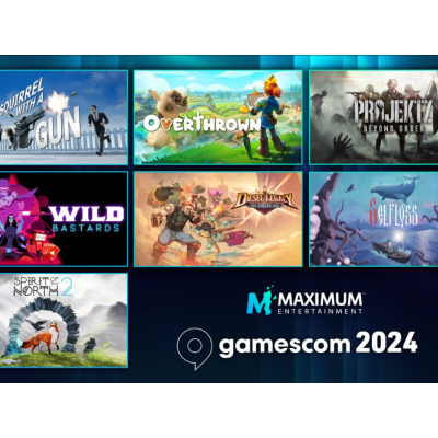 Maximum Entertainment présente ses jeux à la Gamescom