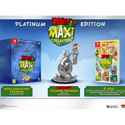 Astérix MAXI COLLECTION – PLATINUM EDITION: 6 jeux et une figurine