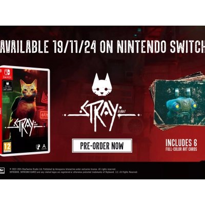 Stray : L'édition physique débarque sur Switch avec des cartes bonus