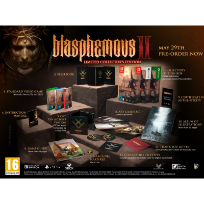 Blasphemous II : L'édition Collector arrive le 29 mai