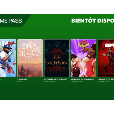 Xbox Game Pass : les nouveautés d'octobre dévoilées