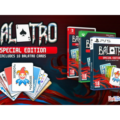 Balatro débarque en édition Spéciale physique sur consoles