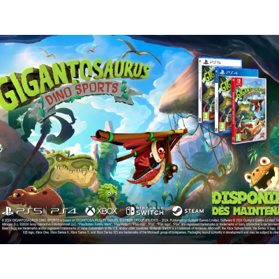 Gigantosaurus: Dino Sports débarque en édition physique