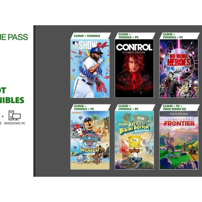 Xbox Game Pass : Nouveautés et départs de début mars