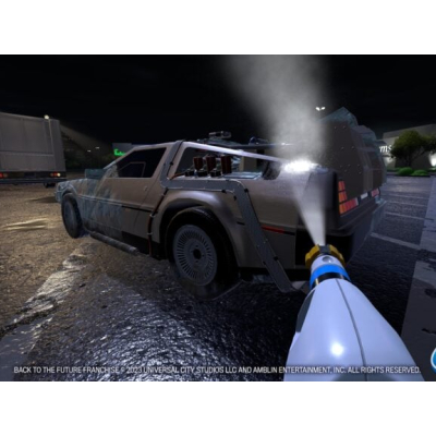 PowerWash Simulator : Un DLC Retour vers le Futur pour nettoyer à travers les temps