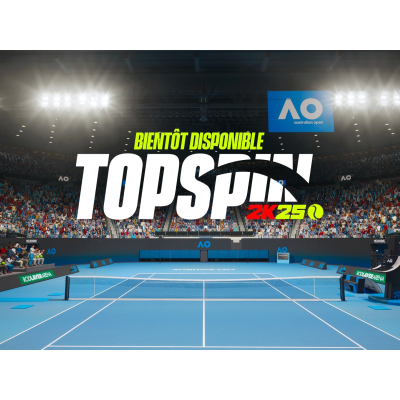 2K Games annonce TopSpin 2K25, le retour de la série Top Spin