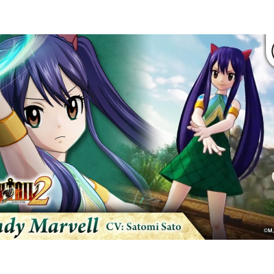 Nouvelle bande-annonce de FAIRY TAIL 2 avec Wendy Marvell