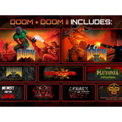 Compilation DOOM + DOOM II enrichie d'un nouvel épisode