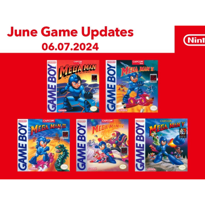 Les 5 opus Game Boy de Mega Man arrivent sur Nintendo Switch Online