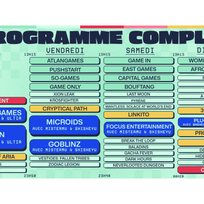 Games Made in France 2024 : Découvrez le programme et les jeux à l'honneur