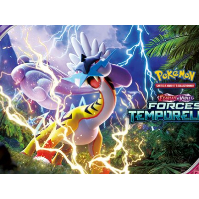 Nouvelle extension JCC Pokémon : Forces Temporelles disponible