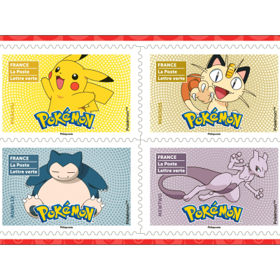 Collection de timbres Pokémon par La Poste : lancement le 17 juin