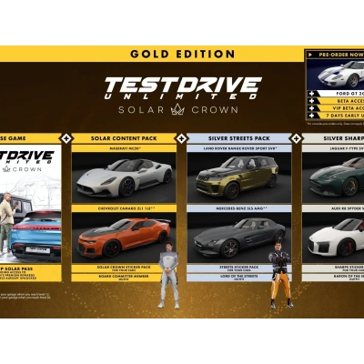 Date de sortie et éditions de Test Drive Unlimited Solar Crown