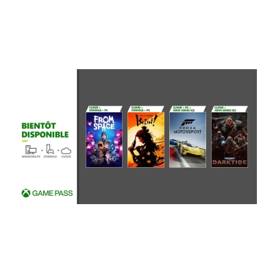 Xbox Game Pass : Nouveaux jeux en octobre, dont Like a Dragon Ishin! et Forza Motorsport