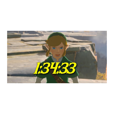 Un premier speedrun record de 94 minutes réalisé pour The Legend of Zelda : Tears of the Kingdom.