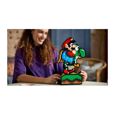 LEGO dévoile un set Mario et Yoshi en pixel-art avec animation