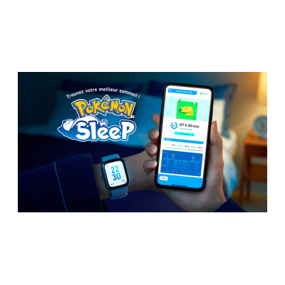 Pokémon Sleep s'associe aux montres connectées et à Spotify