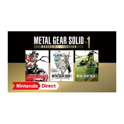 Metal Gear Solid : Master Collection Vol. 1 aussi sur Switch le 24 octobre