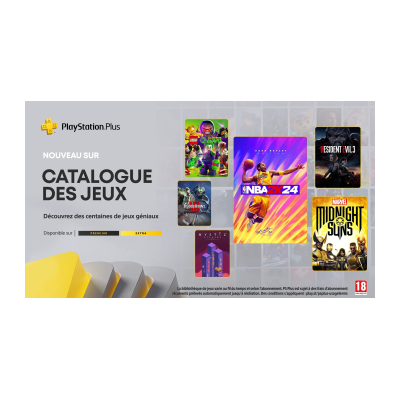 PlayStation Plus Extra/Premium : Nouveaux jeux de mars 2024 dévoilés