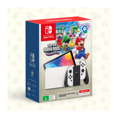 Nouveau bundle Switch OLED avec Super Mario Bros. Wonder en Australie