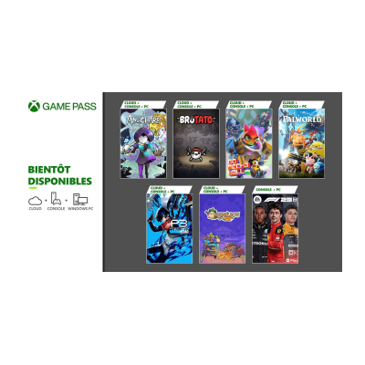 Nouveautés et départs sur le Xbox Game Pass fin janvier 2024