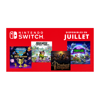 Nouveautés de Juillet 2024 sur le Nintendo eShop pour Switch