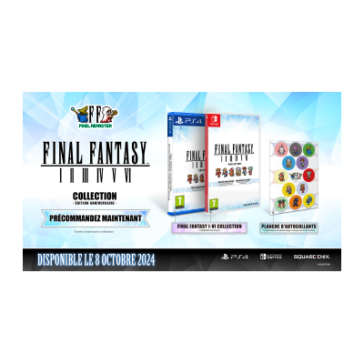 Réédition anniversaire de Final Fantasy Pixel Remaster Collection