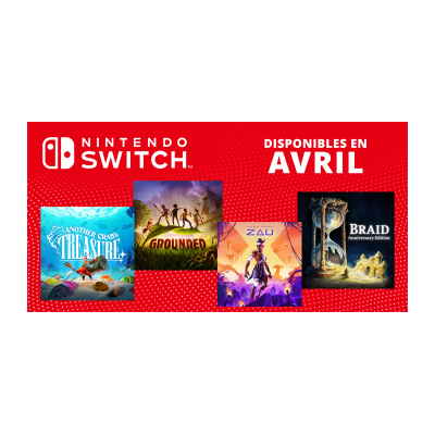 Nouveautés Avril 2024 sur le Nintendo eShop pour Switch