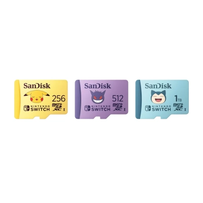 SanDisk dévoile des cartes microSD Pokémon pour les fans