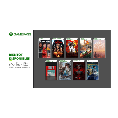 Xbox Game Pass enrichit son catalogue avec Diablo IV et plus