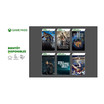 Xbox Game Pass : Nouveautés et départs pour juin