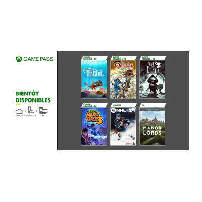 Xbox Game Pass : Nouveautés et départs fin avril 2024