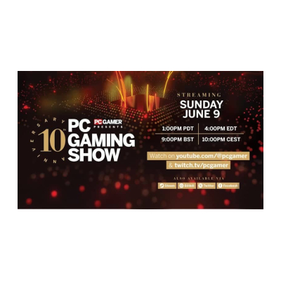 Le PC Gaming Show fête ses 10 ans avec plus de 50 jeux le 9 juin 2024