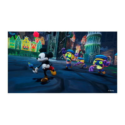 Comparaison graphique entre Disney Epic Mickey : Rebrushed et la version Wii