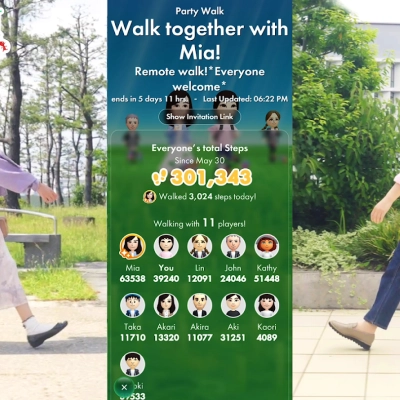 Pikmin Bloom lance la fonction « Party Walk » pour des marches collectives