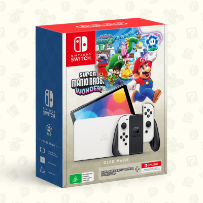 Nouveau bundle Switch OLED avec Super Mario Bros. Wonder en Australie