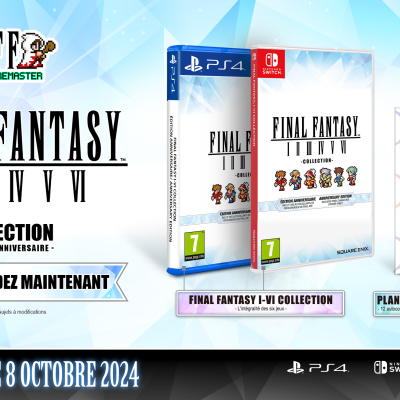 Réédition anniversaire de Final Fantasy Pixel Remaster Collection